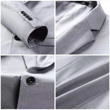 Load image into Gallery viewer, Men’s Regular-Fit Formal Suit Set – Tuxedo Jacket &amp; Trousers
