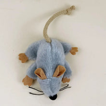Load image into Gallery viewer, Plush Cat Toy Mouse Realistic Moving Tail with Sound Interactive Kitten Toys for Indoor Cats Hunting Game Play Pet Supplies
