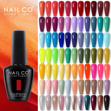 Load image into Gallery viewer, NAILCO 333 Colors Gel Nail Polish Semi Permanent Varnishes Nails Art Design Hybrid Soak Off Top Base Coat UV Gel Manicure 15ml
