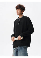 Load image into Gallery viewer, Korean Button Knit Pullover
