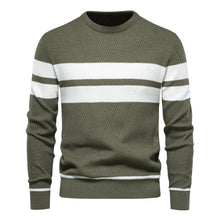 Load image into Gallery viewer, Slim Striped Knit Pullover

