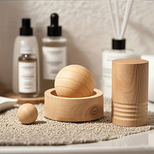 Load image into Gallery viewer, Car &amp; Home Essential Oil Diffuser - Made of Wood Mini Cute Natural Fragrance Diffuser Suitable for Bedroom Living Room Bathroom
