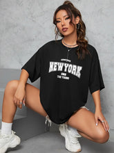 Load image into Gallery viewer, Shirts for Women 1968 The New York Is Young Women Tshirts Oversize Creativity Streettshirt Short Sleeve Clothes Graphic T Shirts
