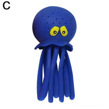 Load image into Gallery viewer, Baby Bath Toys Sponge Water Absorbing Octopus Squeezing Stress Relief Toys Summer Swimming Play Water Bath Toy for Children
