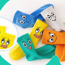 Load image into Gallery viewer, Emoji Kids Breathable Sock Set
