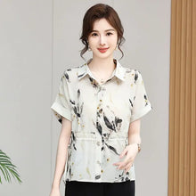 Load image into Gallery viewer, Printed Summer Casual Shirt Women
