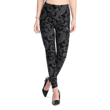 Load image into Gallery viewer, Women Leggings High Waist Cartoon Comic Beauty Print Trousers Soft Female Casual Elastic Pant
