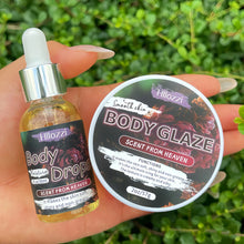 Load image into Gallery viewer, Body Glaze &amp; Body Oil Combination Various Flavors Non-greasy Hydrating and Moisturizing Body Lotion Massage
