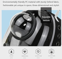 Load image into Gallery viewer, Pet Cat Carrying Bag Space Pet Backpacks Breathable Portable Transparent Backpack Puppy Dog Transport Carrier Space Capsule Bags
