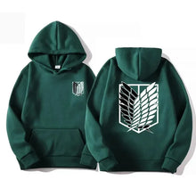 Load image into Gallery viewer, Anime Inspired Hooded Sweatshirt Casual Loose Pullover Tops Unisex Boys Girls Streetwear Long Sleeve Hoodie Daily Wear Clothing
