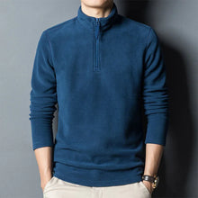 Load image into Gallery viewer, Men’s Double-Sided Fleece Stand-Collar Long-Sleeve Top
