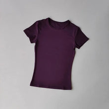 Load image into Gallery viewer, Women's Outdoor Sports Shirt Yoga Wear Fitness T-Shirt Quick Dry Running T-Shirt Workout Top Female Sportswear Exercise Clothing
