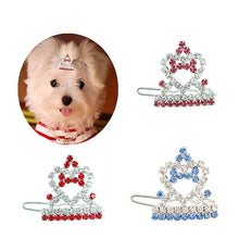 Load image into Gallery viewer, Pet Lovely Hairpins Dog Accessories Pet Dog Bows Hair Clips for Puppy Dogs Cat Yorkie Teddy Hair Grooming Pet Hair Accessories
