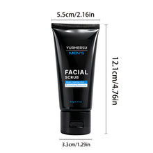 Load image into Gallery viewer, Oil Control Exfoliating Face Scrub for Men - Deep Pore Cleansing, Acne, Blackhead Removal, Oily Skin, Post-Shave, 60g
