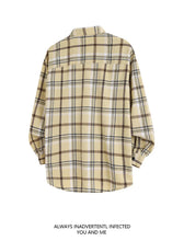 Load image into Gallery viewer, Plaid Casual Autumn Long Shirt
