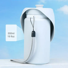 Load image into Gallery viewer, Pet Travel Water Bottle: Collapsible Dog Water Dispenser with Drinking Tray - Portable Leak-Proof Outdoor Hydration Solution
