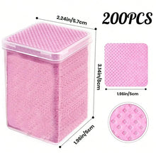 Load image into Gallery viewer, Lint Free Cotton Pads Nail Polish Remover Wipes Cleaning Tool Nail Art Cleaning Wipes Tips UV Gel Polish Removal Pad Paper Wipes
