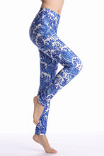 Load image into Gallery viewer, Women Leggings High Waist Cartoon Comic Beauty Print Trousers Soft Female Casual Elastic Pant
