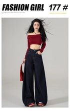 Load image into Gallery viewer, Loose Straight Casual Denim Jeans
