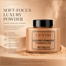 Load image into Gallery viewer, Facial Makeup Set:1pc Matte Loose Powder+1pc Waterproof Fundation,High-Coverage,Long-Lasting,Oil Control,Creat Natural Looks.

