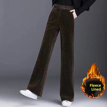 Load image into Gallery viewer, Corduroy Wide Leg Casual Pants
