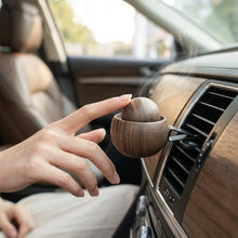 Load image into Gallery viewer, Car &amp; Home Essential Oil Diffuser - Made of Wood Mini Cute Natural Fragrance Diffuser Suitable for Bedroom Living Room Bathroom
