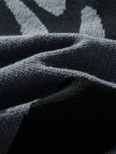 Load image into Gallery viewer, Geometric Knit Contrast Pullover Sweater
