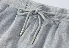 Load image into Gallery viewer, Men'S Casual Joggers with Elastic Drawstring Waist &amp; Cuffed Ankles - 100% Polyester Knit, Loose Fit Print Athletic Pants for Gym
