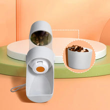 Load image into Gallery viewer, Pet Travel Water Bottle Portable with Food Container Foldable 2in1 Pet Outdoor Bowl Puppy Dog Cat Travel Drinking Food Feeder
