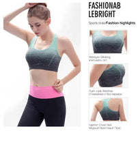 Load image into Gallery viewer, Sports Bra High Stretch Breathable Tops Fitness Women Padded for Running Yoga Gym Crop Bra Gradient Sports Bra for Workout Tops
