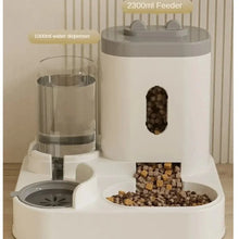 Load image into Gallery viewer, Automatic Feeder Dog Cat Food Bowl With Water Fountain Large Capacity Pet Food Storage Dispenser Container Puppy Pet Accessories
