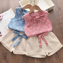 Load image into Gallery viewer, Sunny Sleeveless Baby Girl Set

