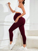Load image into Gallery viewer, Maternity Leggings Over TheBelly Buttery Soft Pregnancy Workout Pants High Waisted Maternity Activewear for Women
