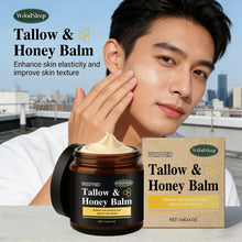 Load image into Gallery viewer, Beef Tallow Honey Balm for Men Lasting Moisturizing Dryness Soothing Skin Firming Smoothing Roughness Anti Aging Face Cream
