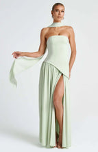 Load image into Gallery viewer, Backless High Split Summer Dress
