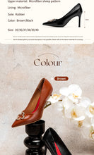Load image into Gallery viewer, CHCH Women's High Heels 2025 New High Quality Pointed Shoes Business Commuter Women's Shoes Banquet Party Shoes 9cm

