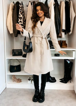 Load image into Gallery viewer, Vintage Double Breasted Wool Trench
