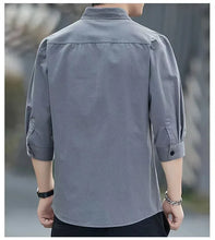 Load image into Gallery viewer, Summer Casual Solid Shirt Men
