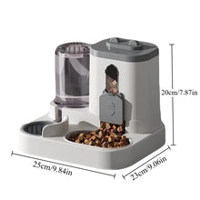 Load image into Gallery viewer, Cat Bowl Automatic Feeder with Spill Proof Design with Water Fountain Pet Food Dispenser for Small Medium Large Cats Dogs
