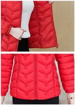 Load image into Gallery viewer, Women`s Winter Jackets Coats Overcoats Women Clothing Warm Slim Coat Lady Ultralight Jacket Female Windproof Parka Clothing
