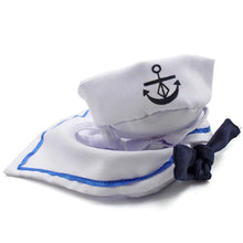Load image into Gallery viewer, Funny Pet Cat Costumes Cat  Apparel Clothes For Halloween Christmas Cosplay Navy Sailor Costumes Jacket Cloak Dog Accessories
