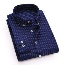 Load image into Gallery viewer, Vertical Striped Oxford Cotton Shirt
