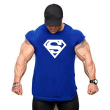 Load image into Gallery viewer, Mens Tank Tops Shirt Gym Tank Top Fitness Clothing Vest Sleeveless Cotton Man Canotte Bodybuilding Ropa Hombre Man Clothes Wear
