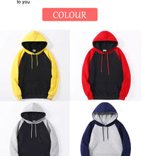 Load image into Gallery viewer, Color-Block Oversized Fleece Hoodie
