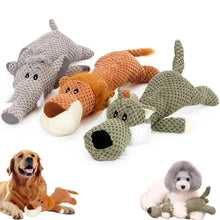 Load image into Gallery viewer, Pet Dog Toy For Large Dogs Cute Plush Squeak Stuffed Toys Fleece Durable Chewing Cute Soft Toy Pet Molar Toy Dog Accessories
