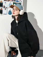 Load image into Gallery viewer, Warm Hooded Double Zip Jacket
