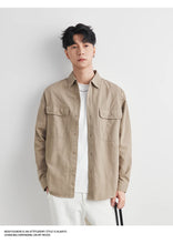 Load image into Gallery viewer, Vintage Cotton Workwear Shirt Men
