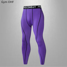 Load image into Gallery viewer, Gym Fitness T Shirt Men's Short Sleeve Summer Boxing Jersey Legging Men Rashguard Compression Pants Quick Dry Tight T-Shirts Men
