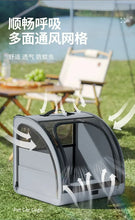 Load image into Gallery viewer, Pet Car Portable Dog Kennel Foldable Scratch Resistant Breathable Cat Bag for Outdoor Use Pet Cat Backpack Carrier
