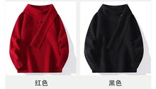 Load image into Gallery viewer, Fashion Men's Solid Color Sweaters Autumn Winter Casual Knitted Pullovers Youth High Streetwear Classic Top Sweatshirts Clothing
